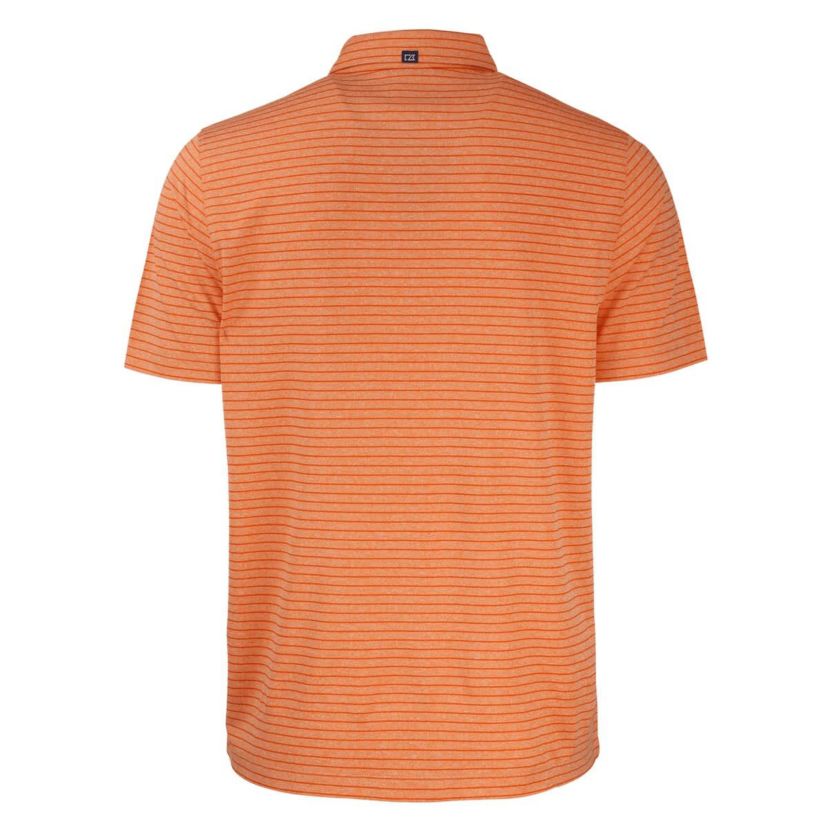 MLB Baltimore Orioles Forge Eco ed Stripe Stretch Recycled Polo