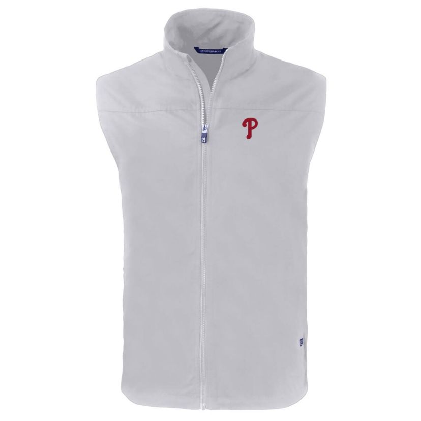 MLB Philadelphia Phillies Charter Eco Recycled Full-Zip Vest