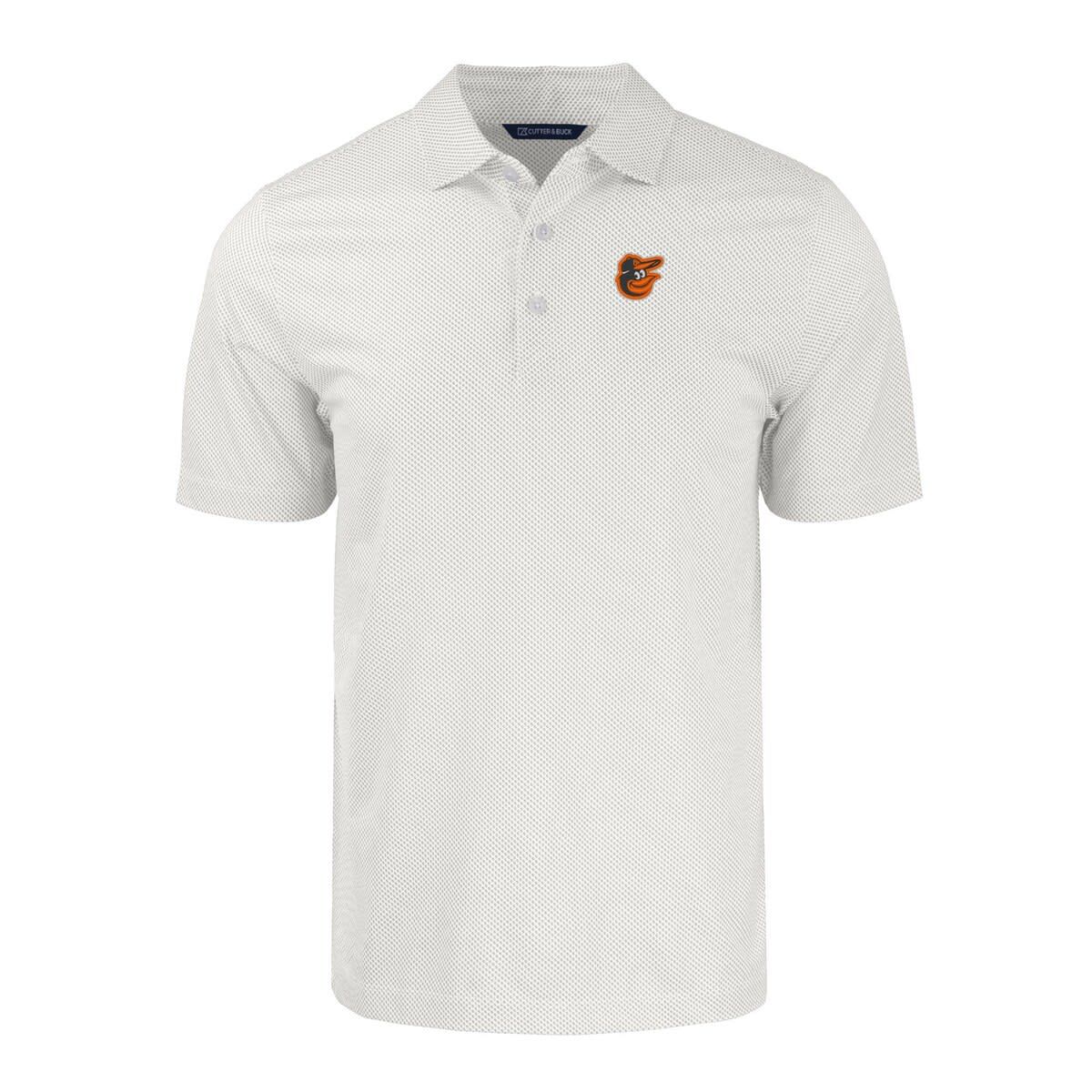 MLB Baltimore Orioles Pike Eco Symmetry Print Stretch Recycled Polo