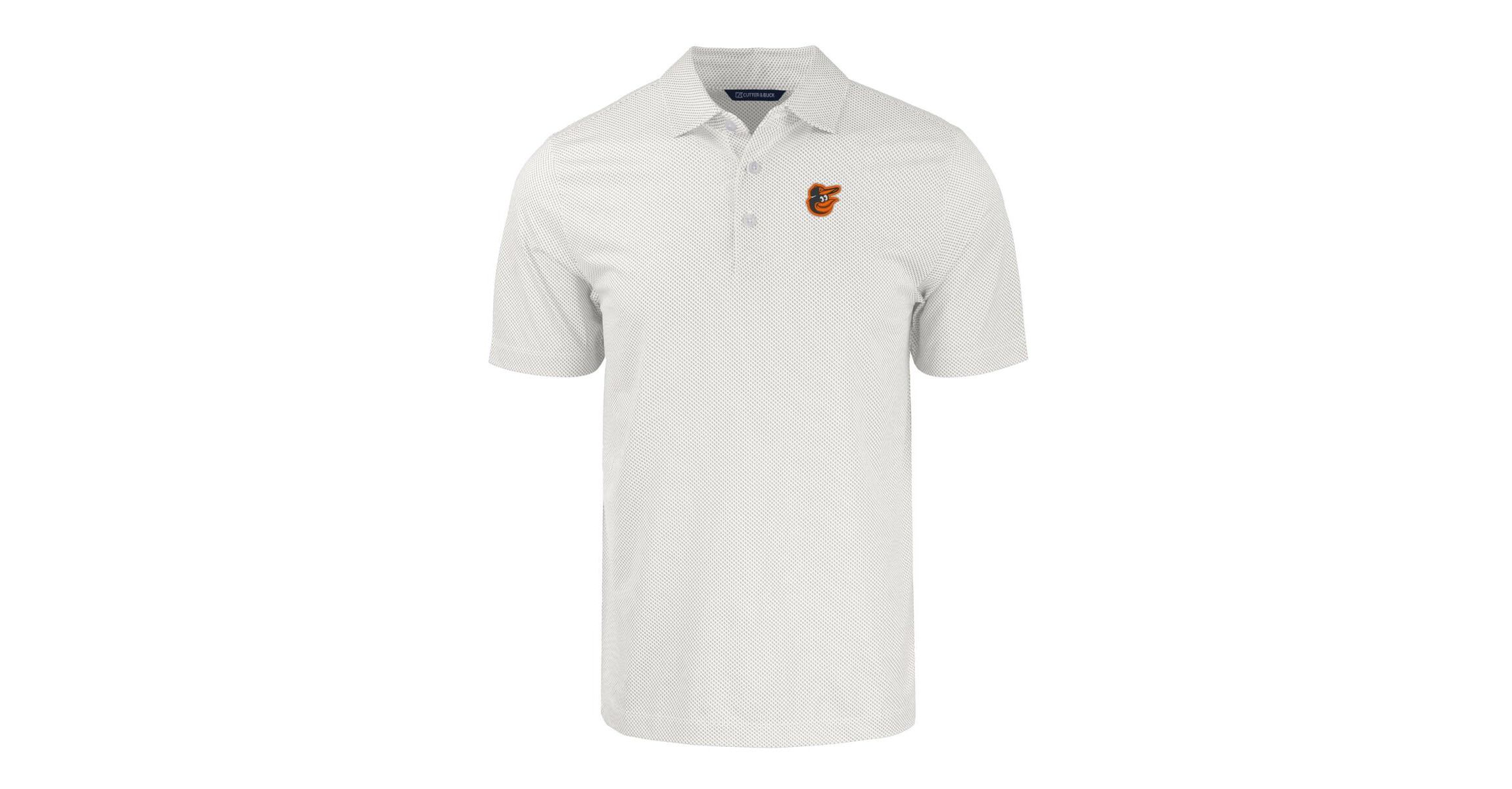 MLB Baltimore Orioles Pike Eco Symmetry Print Stretch Recycled Polo