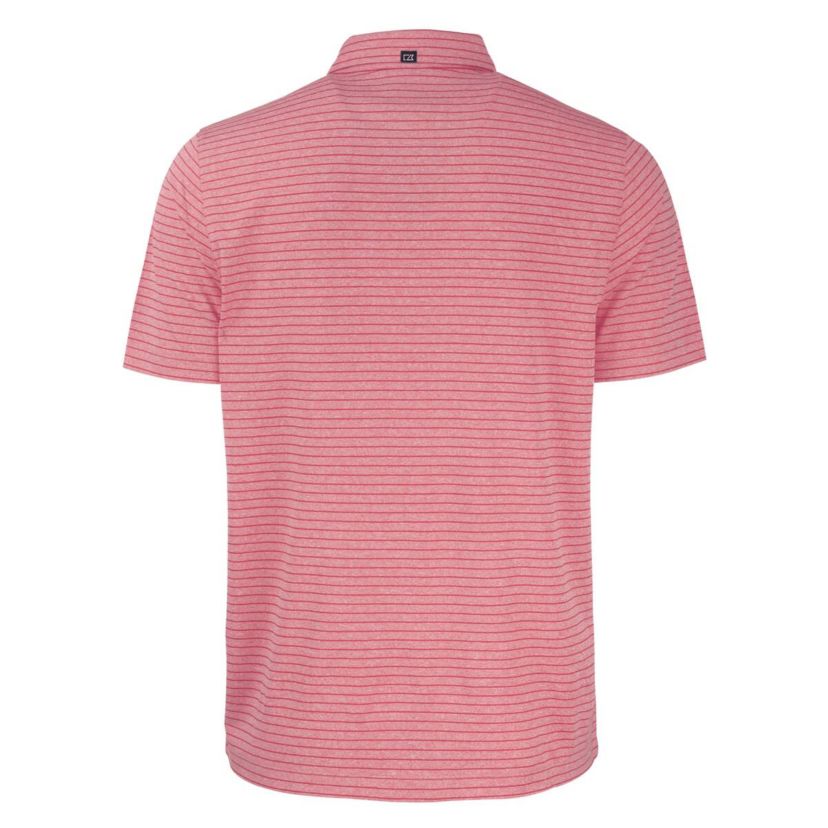 MLB Cincinnati Reds Forge Eco ed Stripe Stretch Recycled Polo