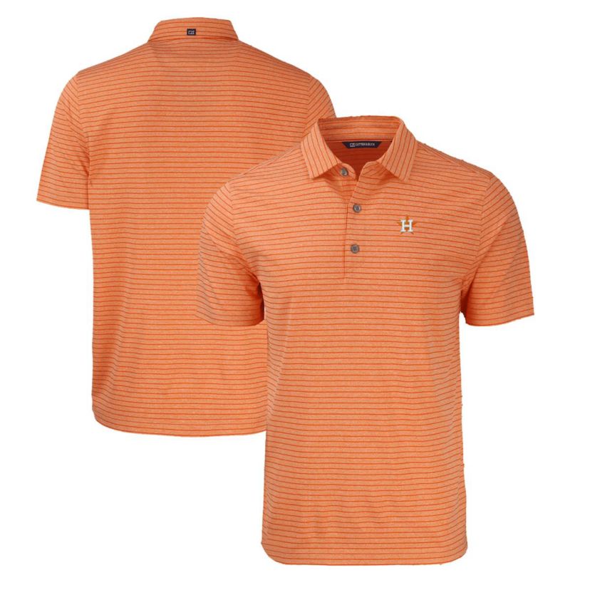 MLB Houston Astros Forge Eco ed Stripe Stretch Recycled Polo