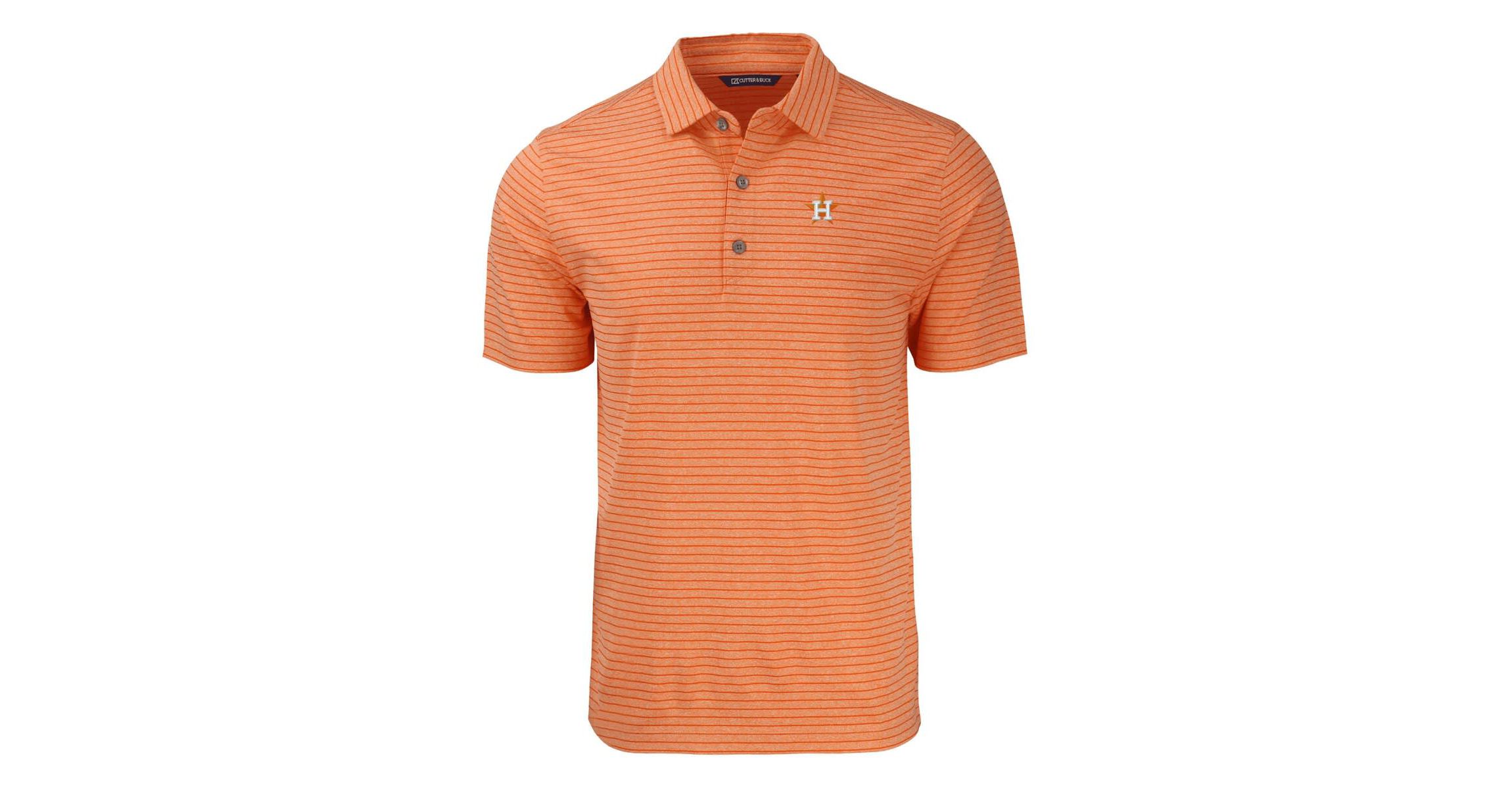 MLB Houston Astros Forge Eco ed Stripe Stretch Recycled Polo