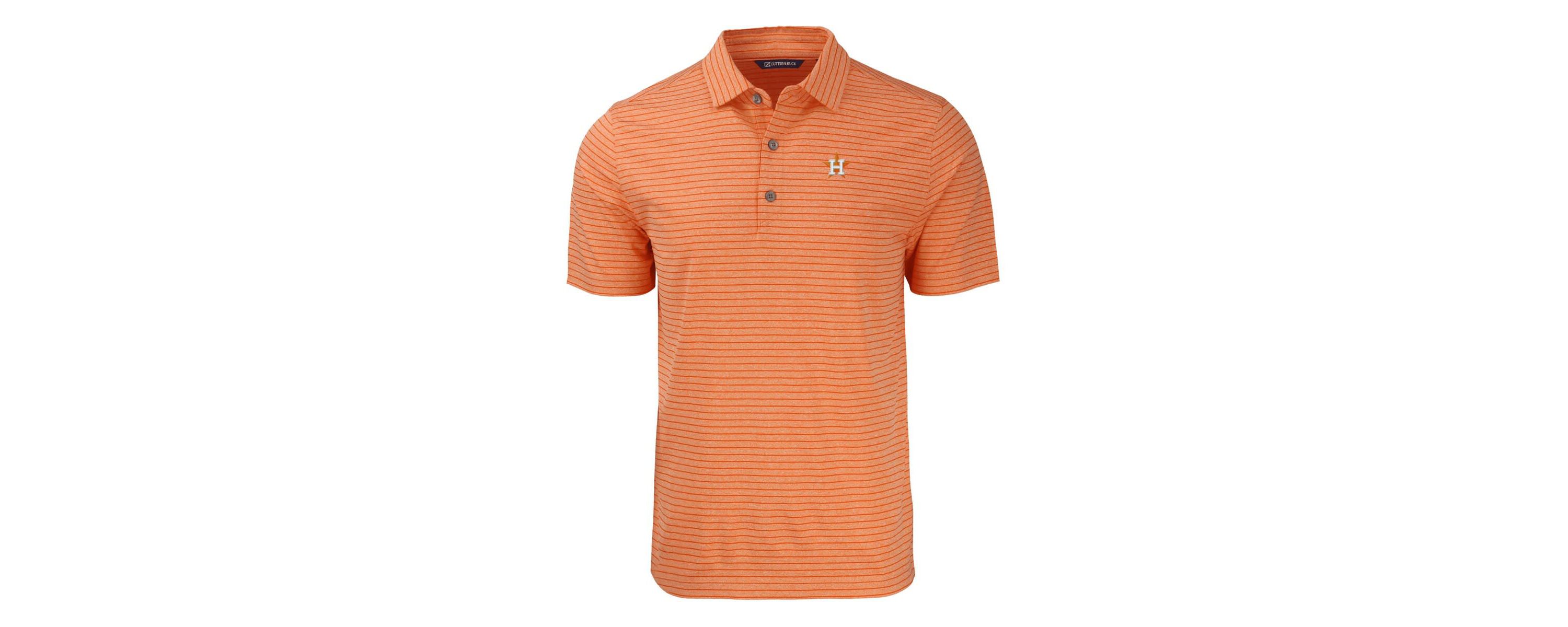 MLB Houston Astros Forge Eco ed Stripe Stretch Recycled Polo
