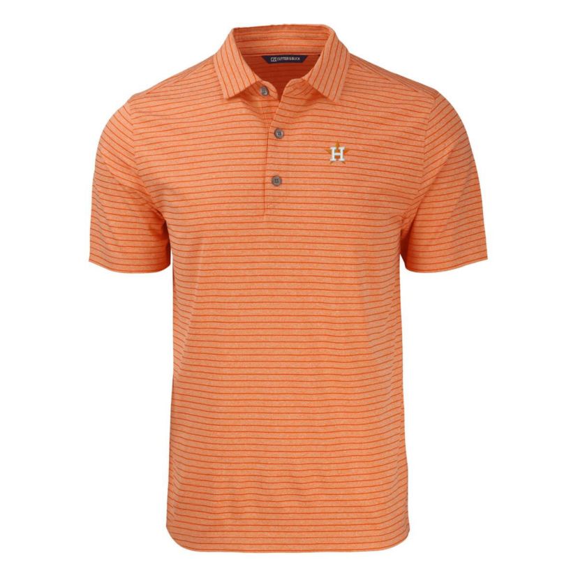 MLB Houston Astros Forge Eco ed Stripe Stretch Recycled Polo