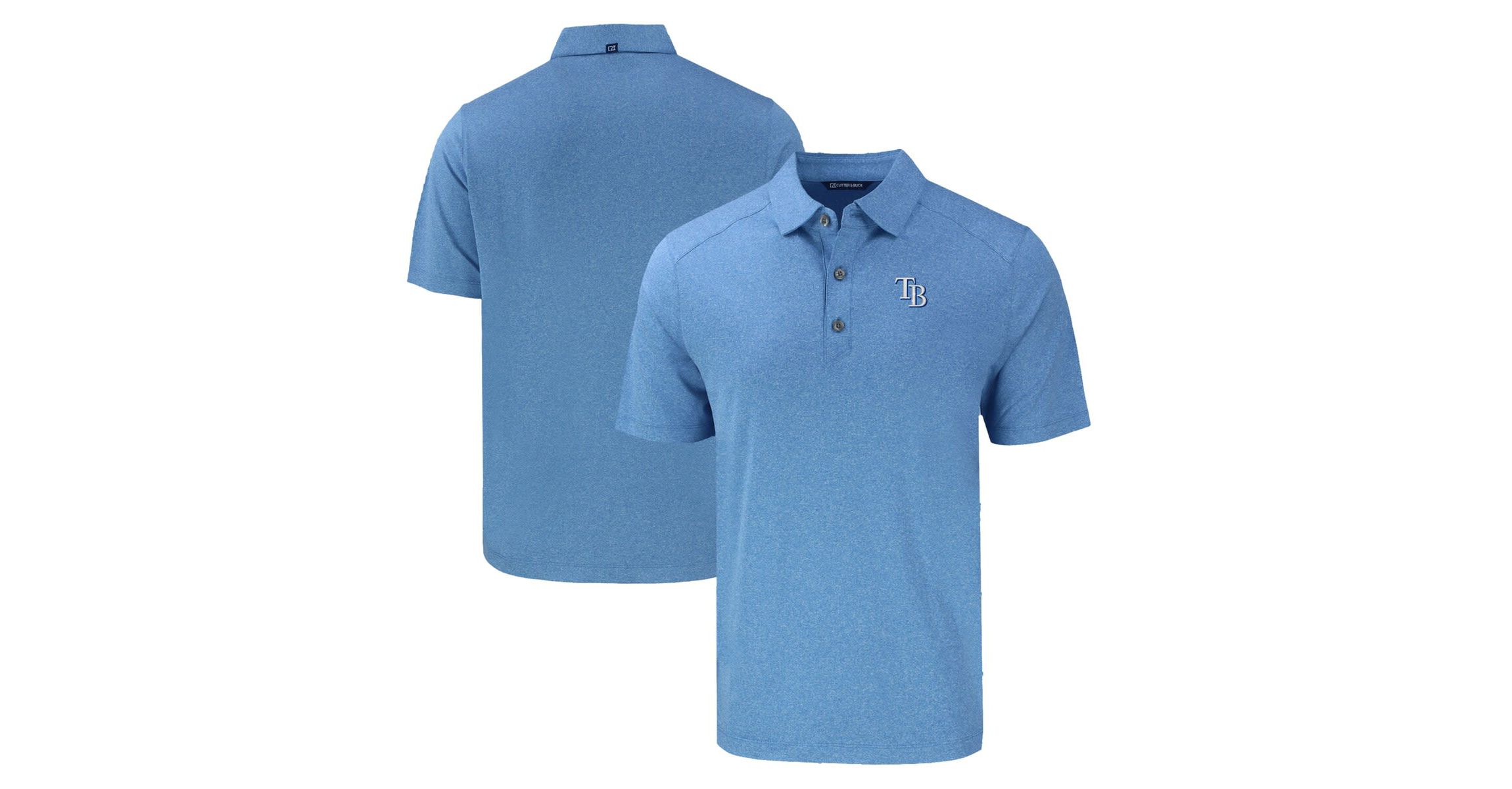 MLB Powder Tampa Bay Rays Forge Eco Stretch Recycled Polo