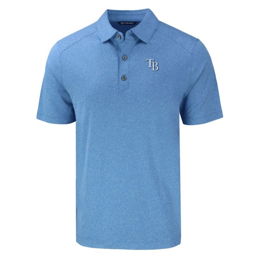 MLB Powder Tampa Bay Rays Forge Eco Stretch Recycled Polo