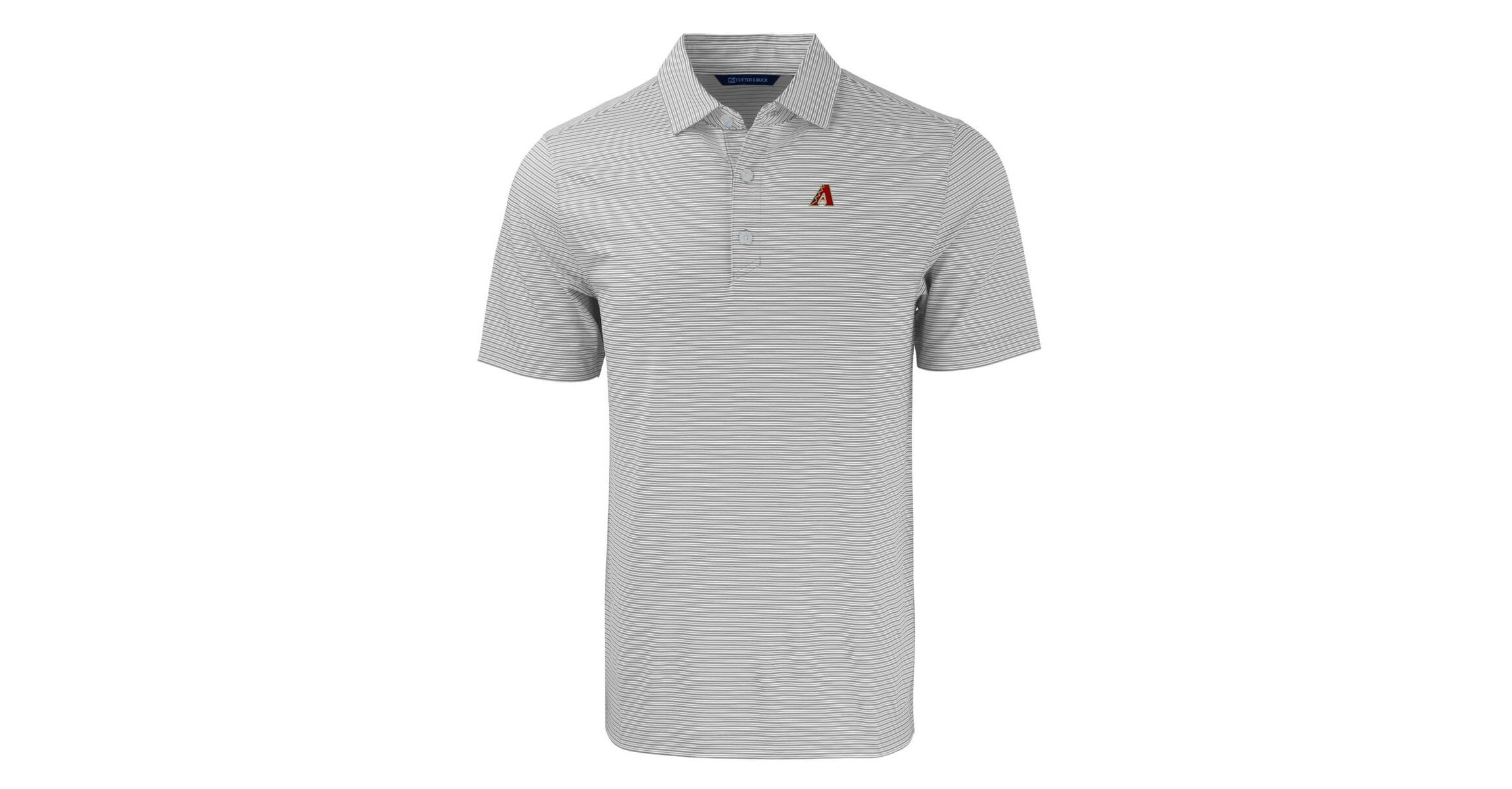 MLB Arizona Diamondbacks Forge Eco Double Stripe Stretch Recycled Polo