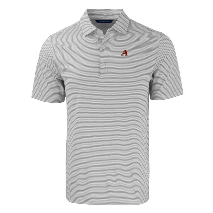 MLB Arizona Diamondbacks Forge Eco Double Stripe Stretch Recycled Polo