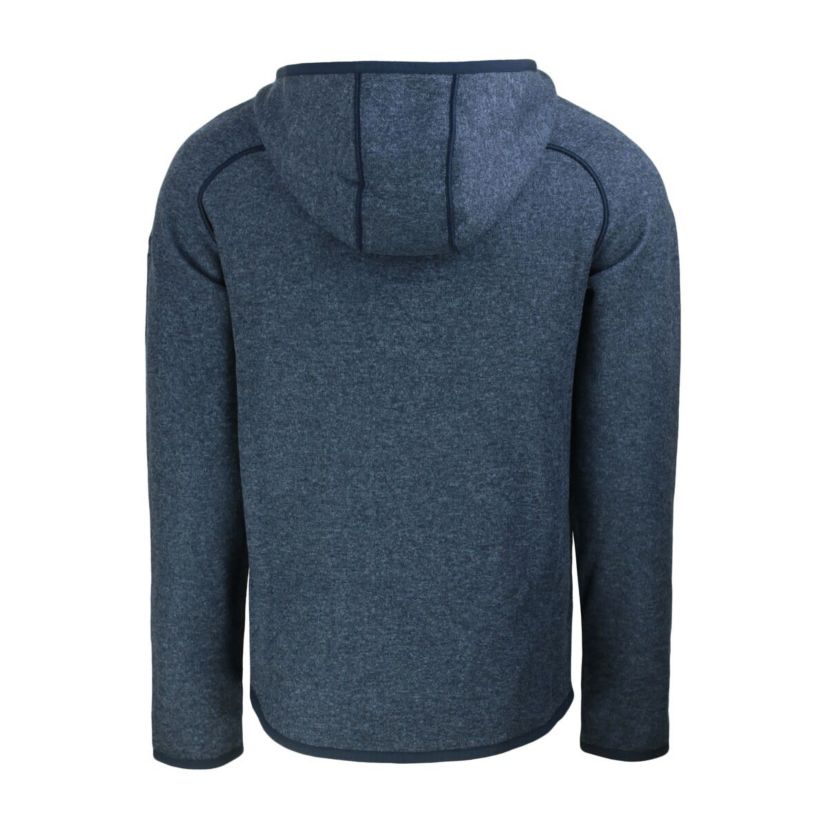 MLB Heather Cleveland Guardians Mainsail Full-Zip Hooded Jacket