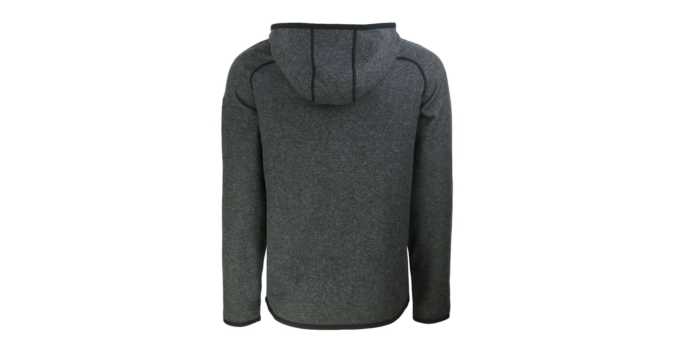 MLB Heather Cleveland Guardians Mainsail Full-Zip Hooded Jacket