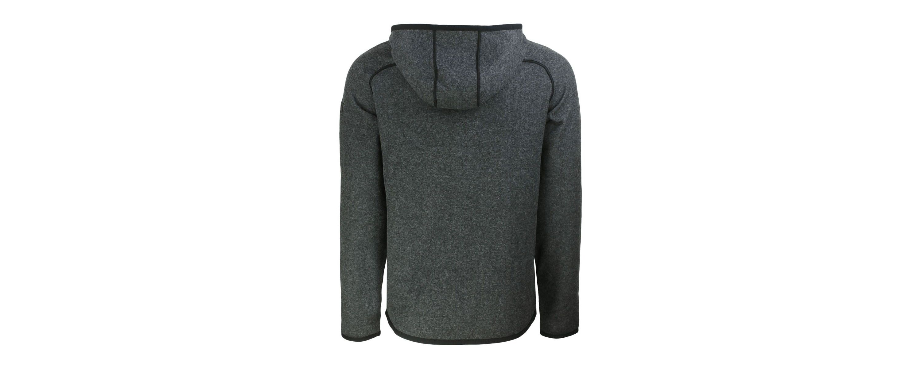 MLB Heather Cleveland Guardians Mainsail Full-Zip Hooded Jacket