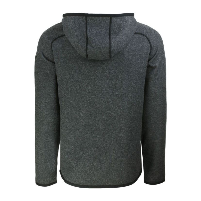 MLB Heather Cleveland Guardians Mainsail Full-Zip Hooded Jacket