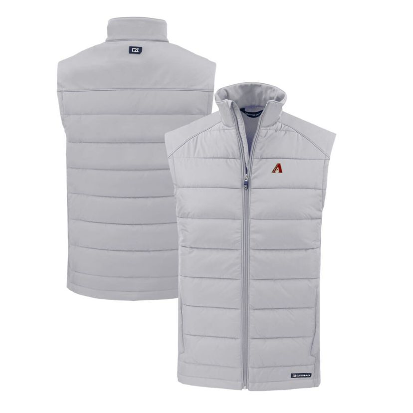 MLB Arizona Diamondbacks Evoke Hybrid Eco Softshell Recycled Full-Zip Vest