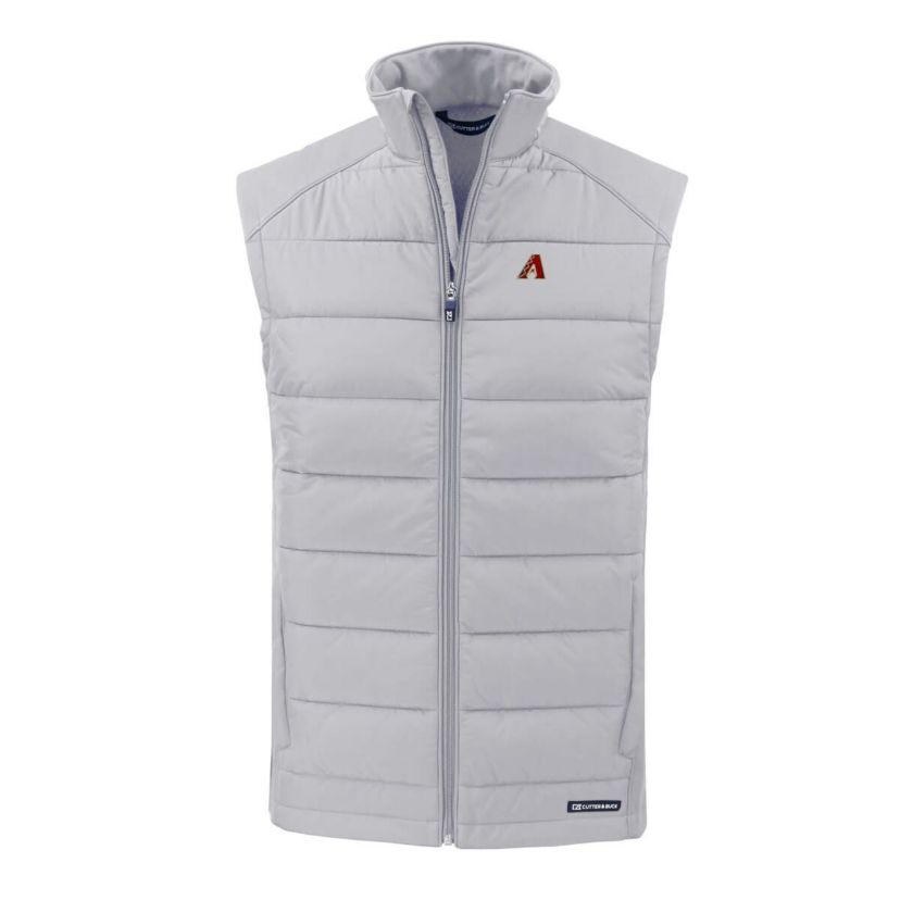 MLB Arizona Diamondbacks Evoke Hybrid Eco Softshell Recycled Full-Zip Vest