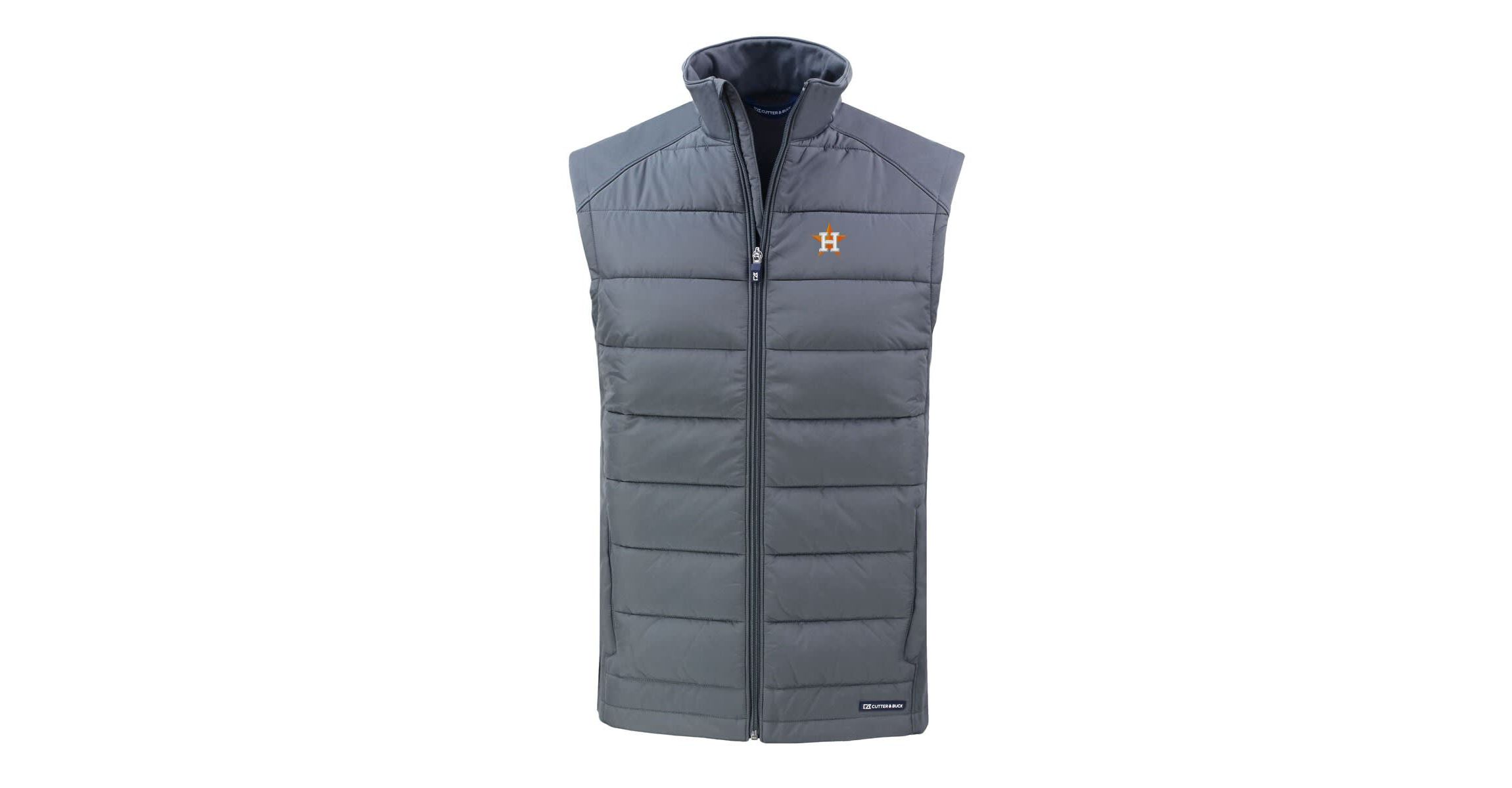 MLB Houston Astros Evoke Hybrid Eco Softshell Recycled Full-Zip Vest