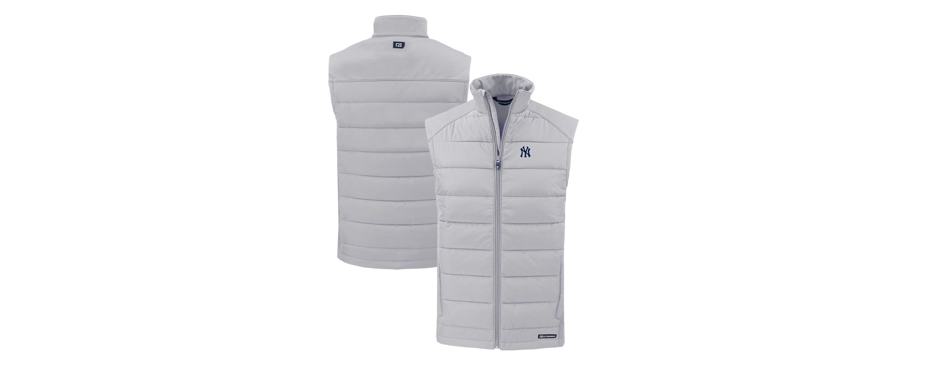 MLB New York Yankees Evoke Hybrid Eco Softshell Recycled Full-Zip Vest