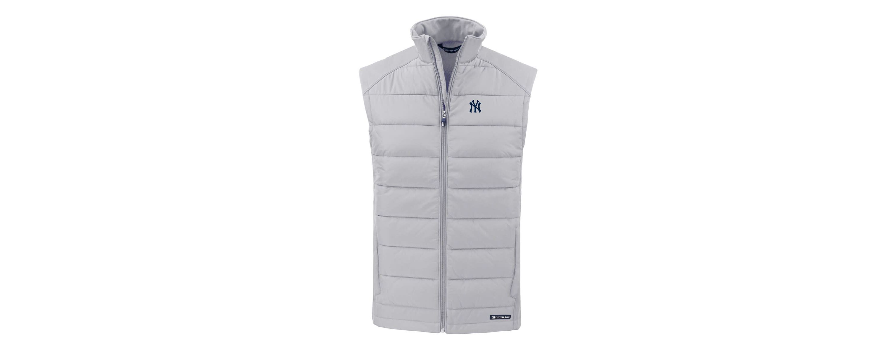 MLB New York Yankees Evoke Hybrid Eco Softshell Recycled Full-Zip Vest