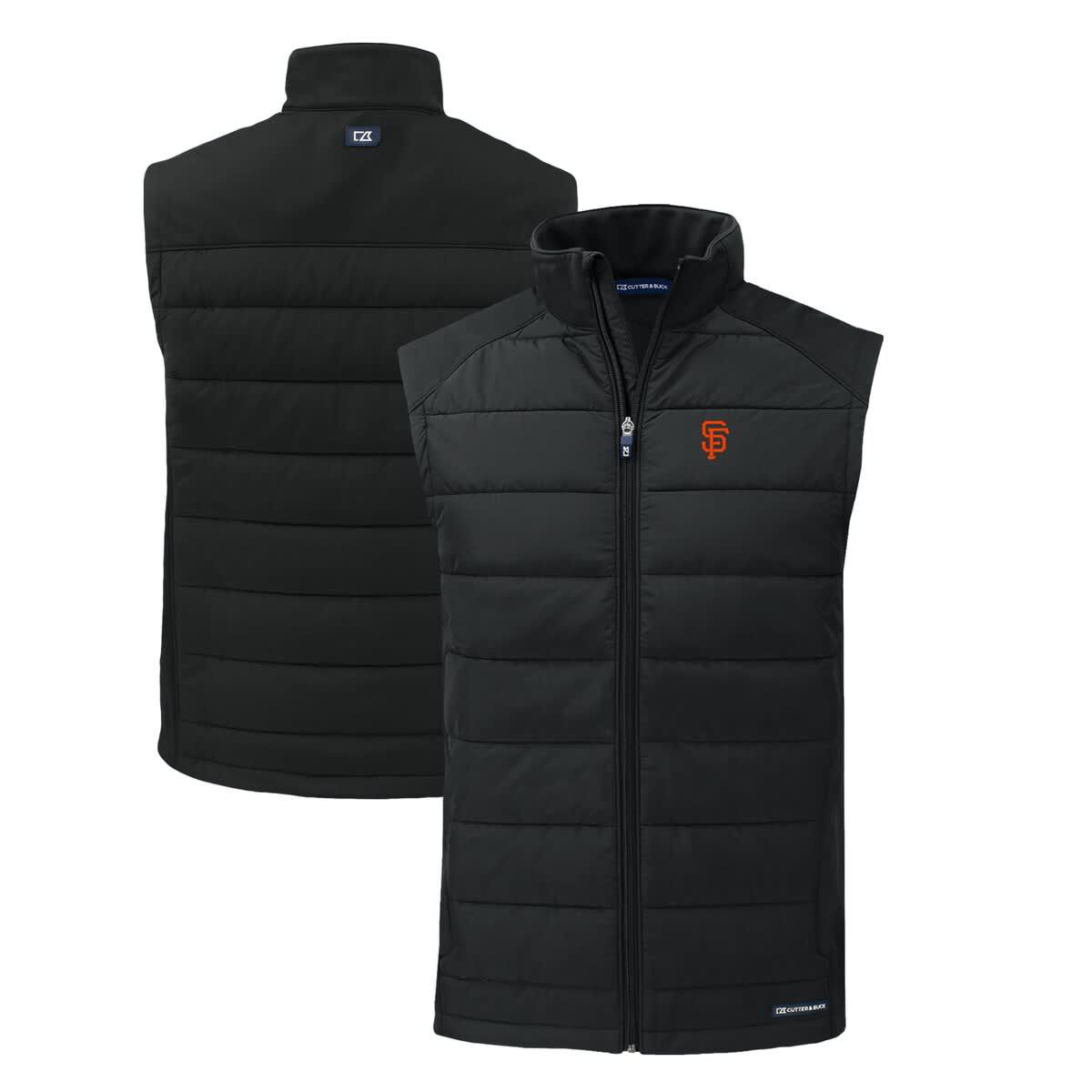 MLB San Francisco Giants Evoke Hybrid Eco Softshell Recycled Full-Zip Vest
