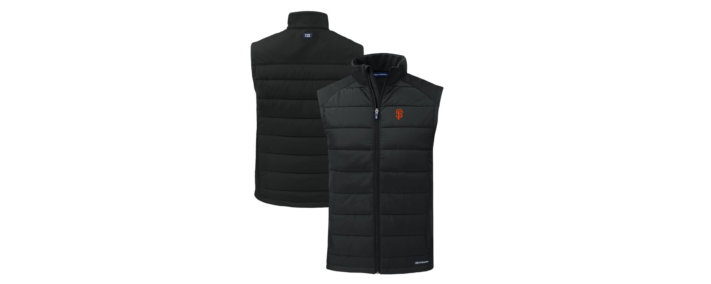 MLB San Francisco Giants Evoke Hybrid Eco Softshell Recycled Full-Zip Vest