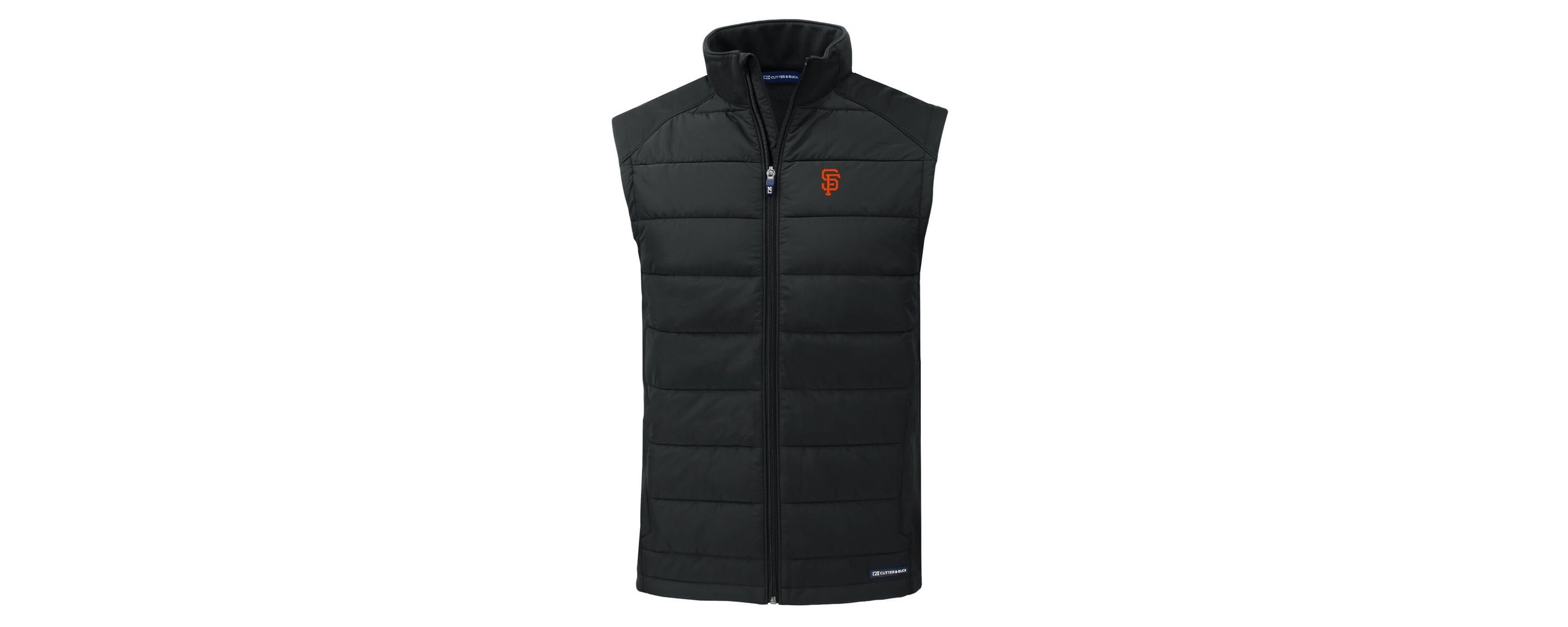 MLB San Francisco Giants Evoke Hybrid Eco Softshell Recycled Full-Zip Vest