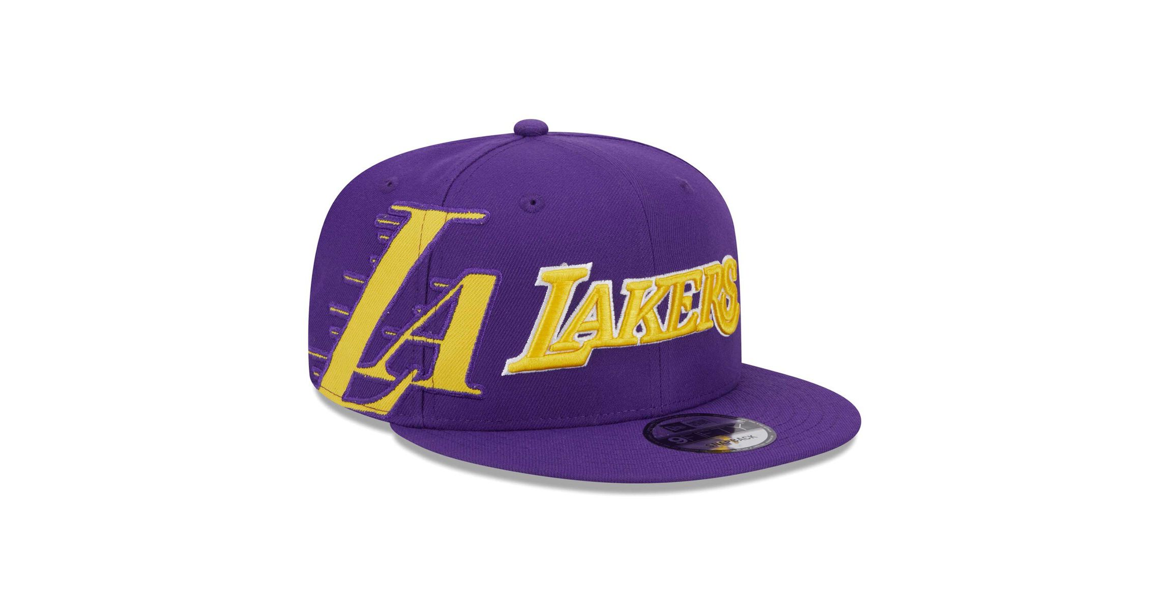 NBA Los Angeles Lakers Side Logo 9FIFTY Snapback Hat