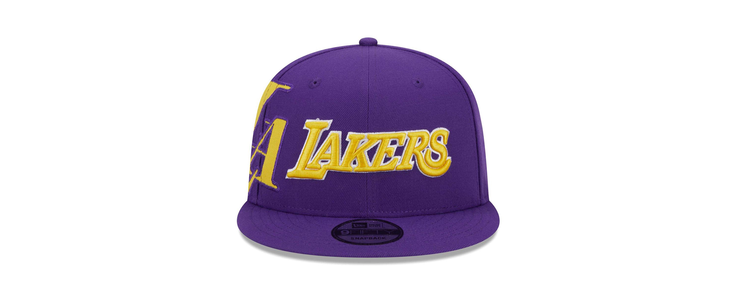 NBA Los Angeles Lakers Side Logo 9FIFTY Snapback Hat