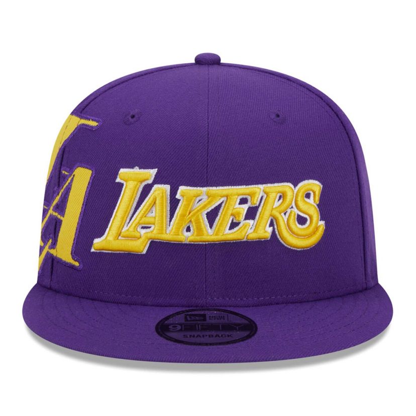 NBA Los Angeles Lakers Side Logo 9FIFTY Snapback Hat