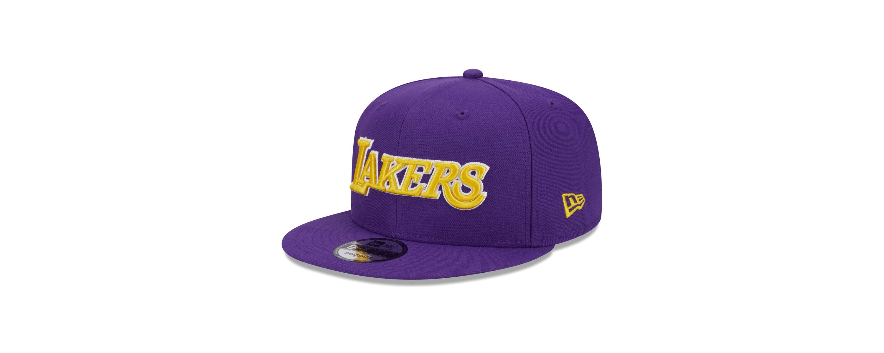 NBA Los Angeles Lakers Side Logo 9FIFTY Snapback Hat