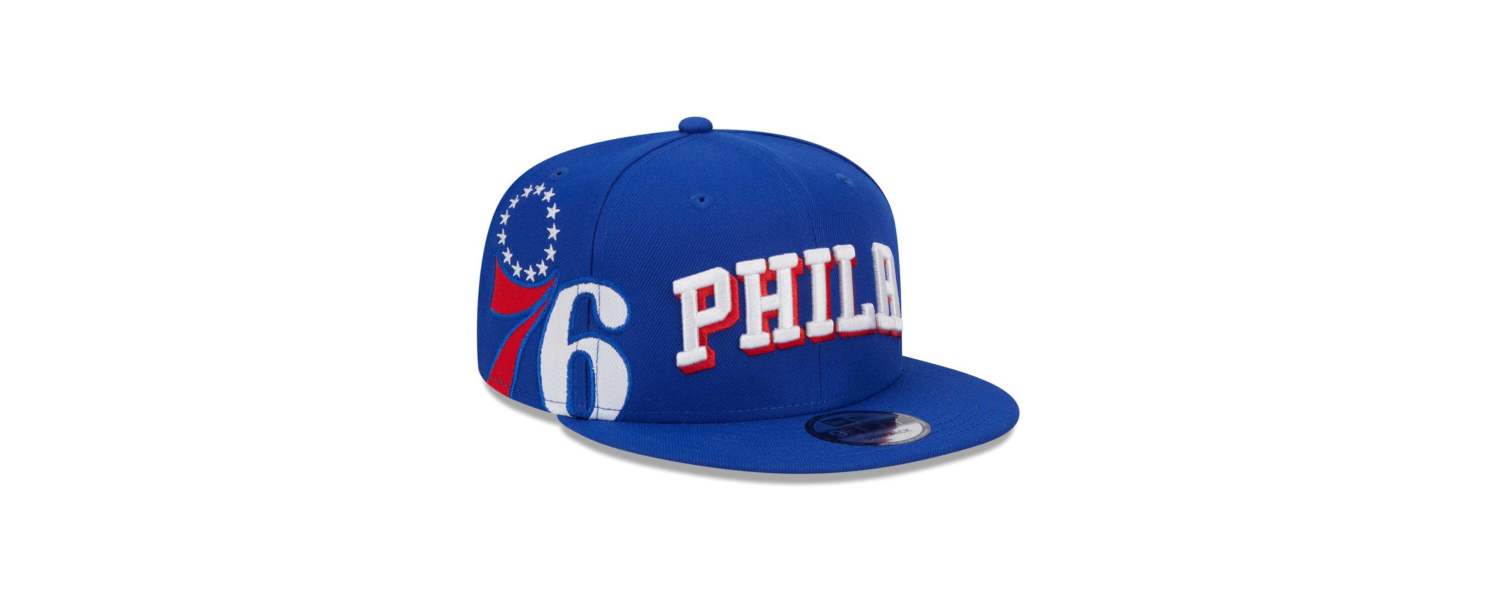 NBA Philadelphia 76ers Side Logo 9FIFTY Snapback Hat
