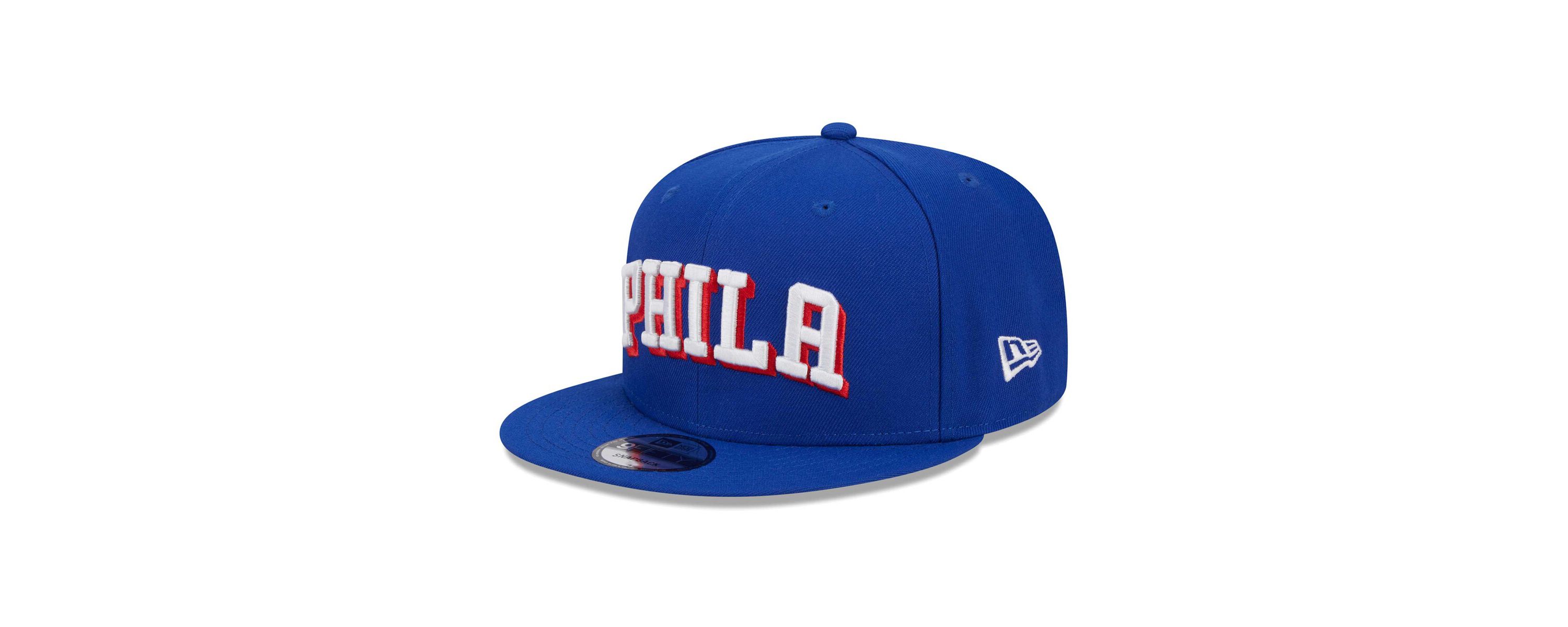 NBA Philadelphia 76ers Side Logo 9FIFTY Snapback Hat