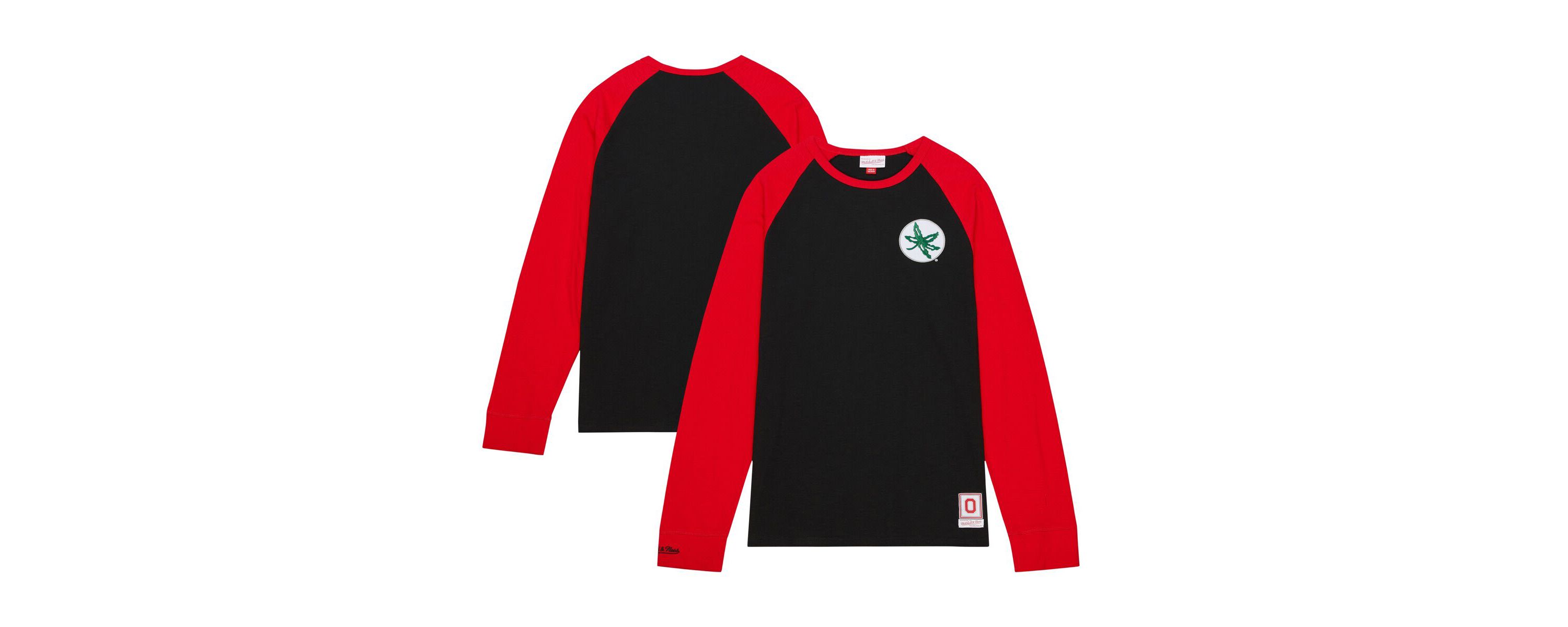 NCAA Ohio State Buckeyes Legendary Slub Raglan Long Sleeve T-Shirt