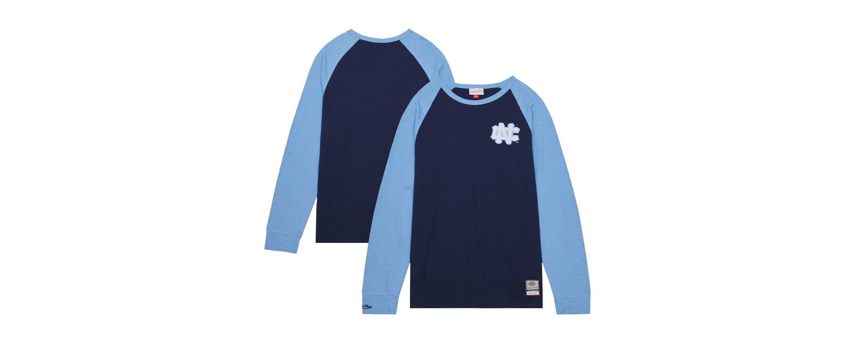 NCAA North Carolina Tar Heels Legendary Slub Raglan Long Sleeve T-Shirt