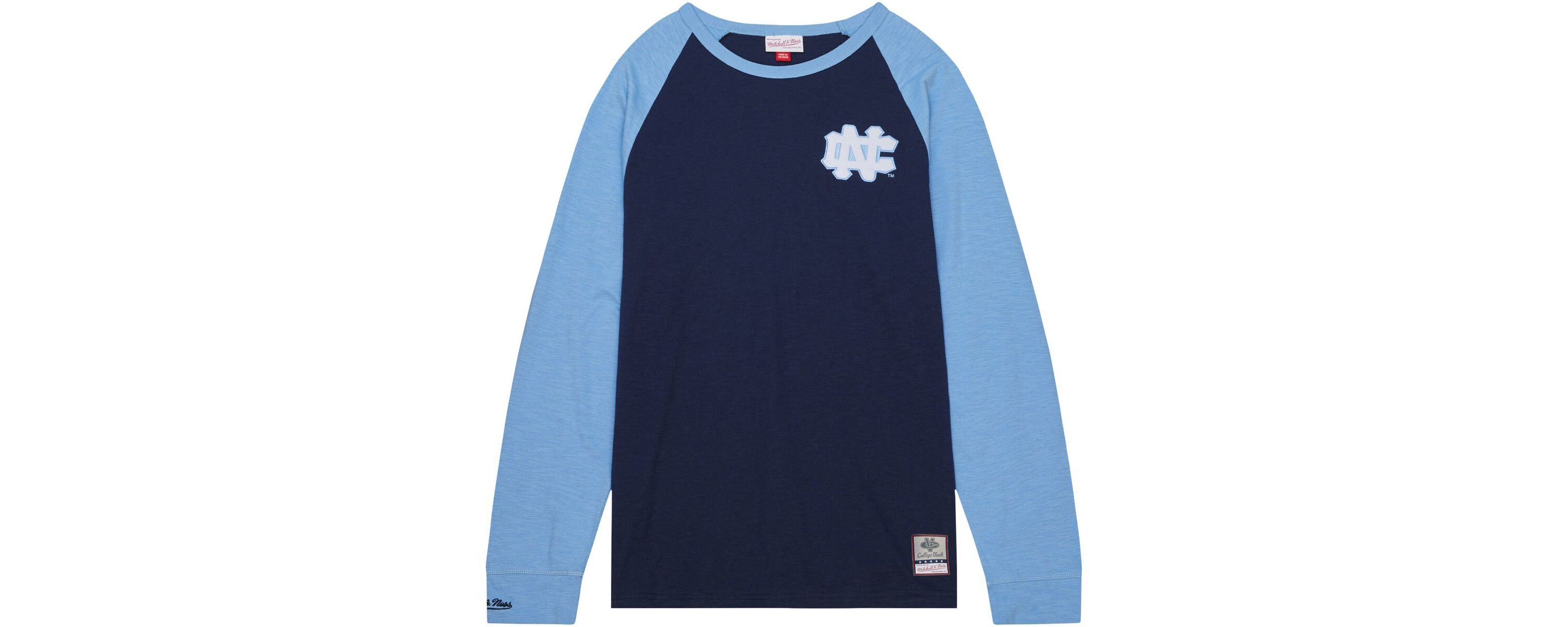 NCAA North Carolina Tar Heels Legendary Slub Raglan Long Sleeve T-Shirt