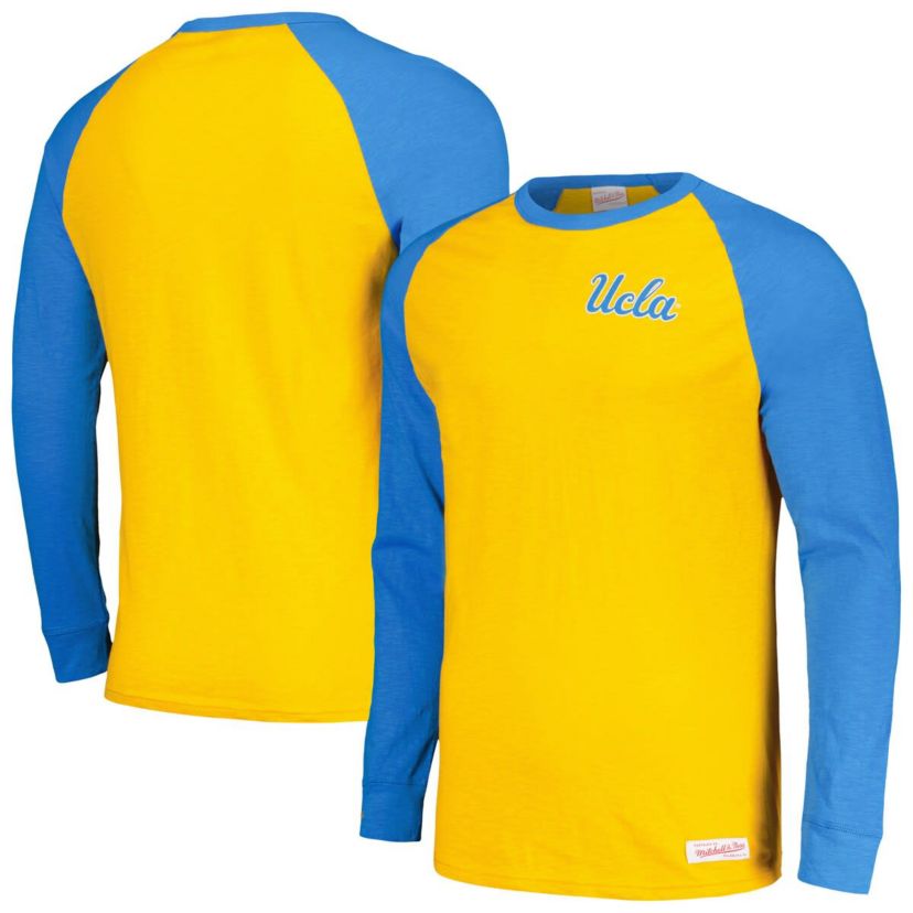 NCAA UCLA Bruins Legendary Slub Raglan Long Sleeve T-Shirt