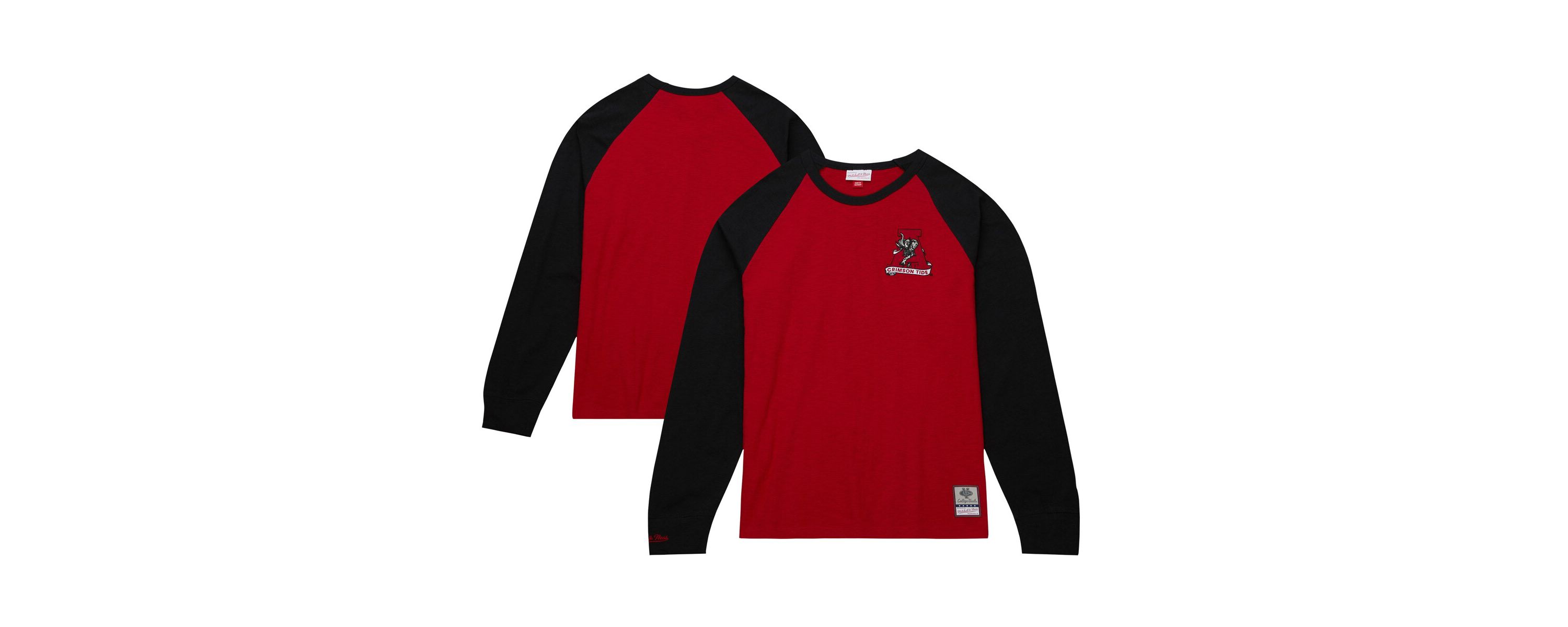 Alabama Crimson Tide NCAA Alabama Tide Legendary Slub Raglan Long Sleeve T-Shirt