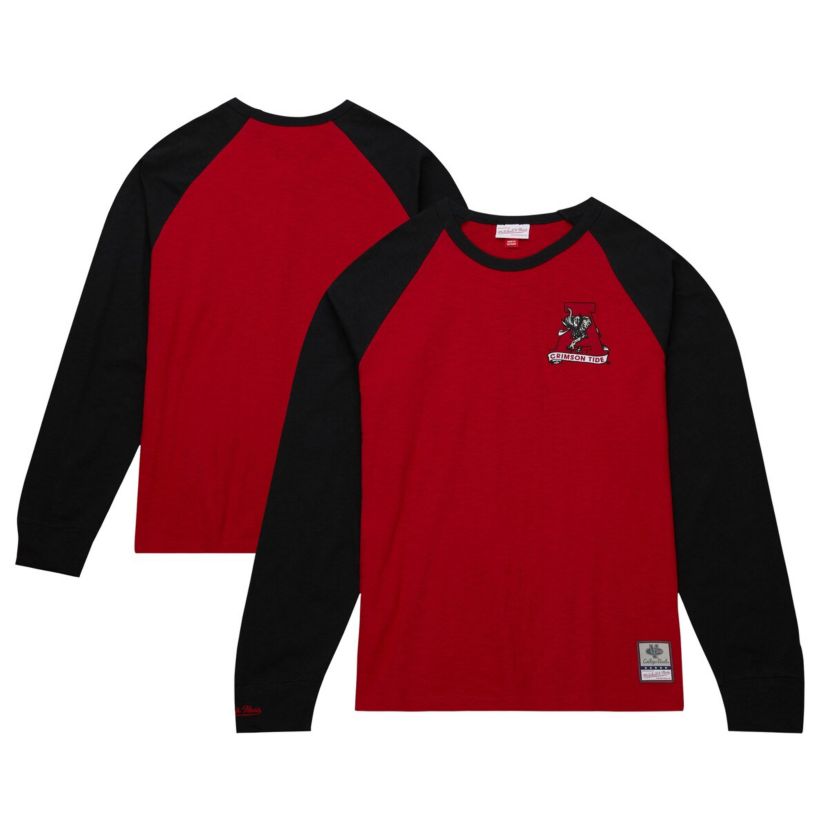 Alabama Crimson Tide NCAA Alabama Tide Legendary Slub Raglan Long Sleeve T-Shirt