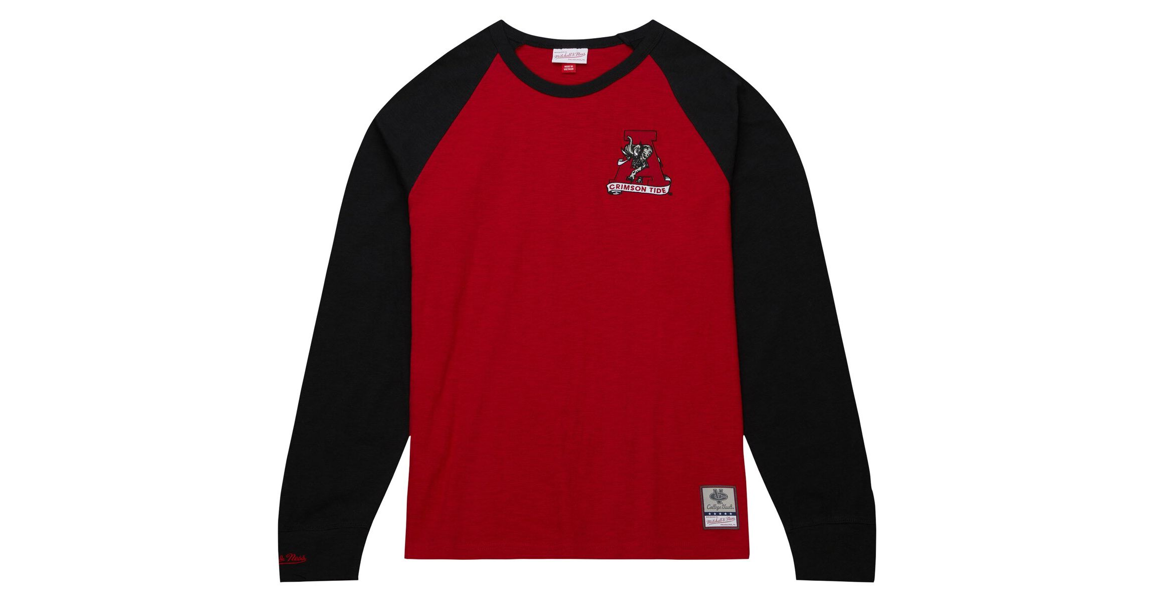 Alabama Crimson Tide NCAA Alabama Tide Legendary Slub Raglan Long Sleeve T-Shirt