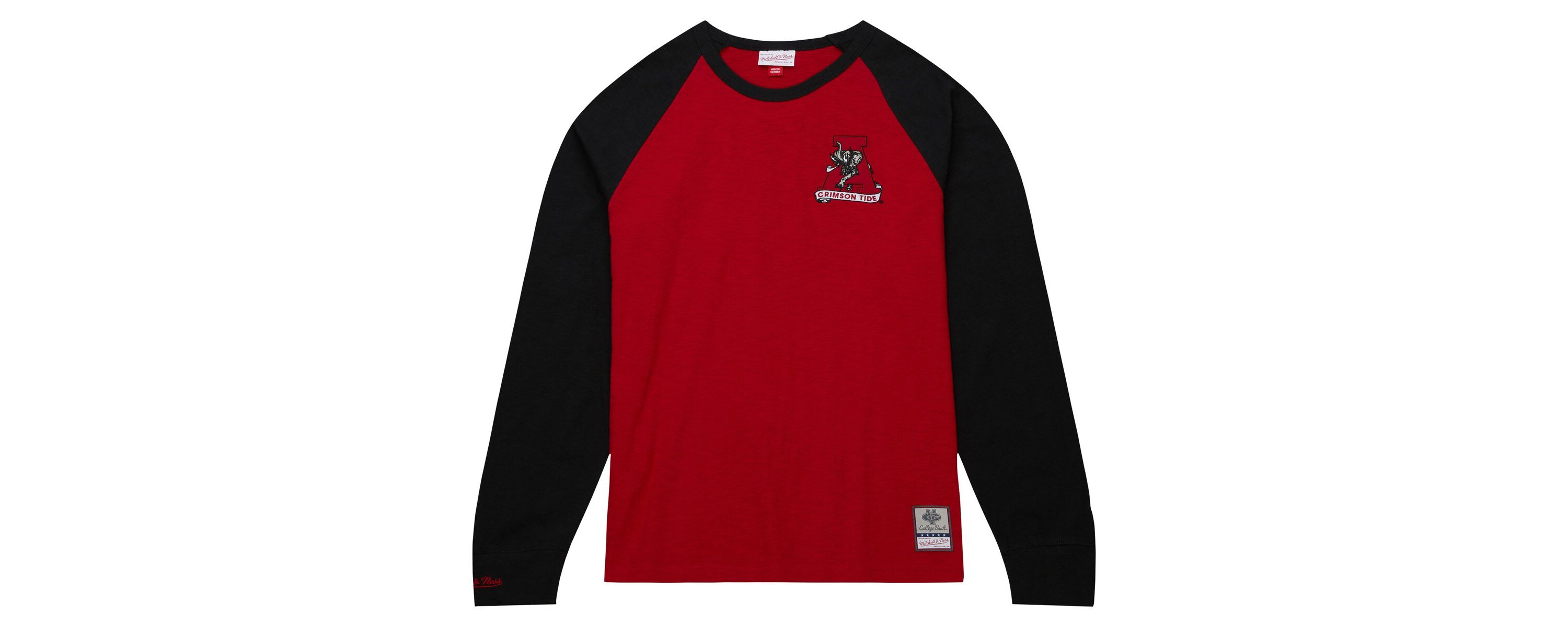 Alabama Crimson Tide NCAA Alabama Tide Legendary Slub Raglan Long Sleeve T-Shirt