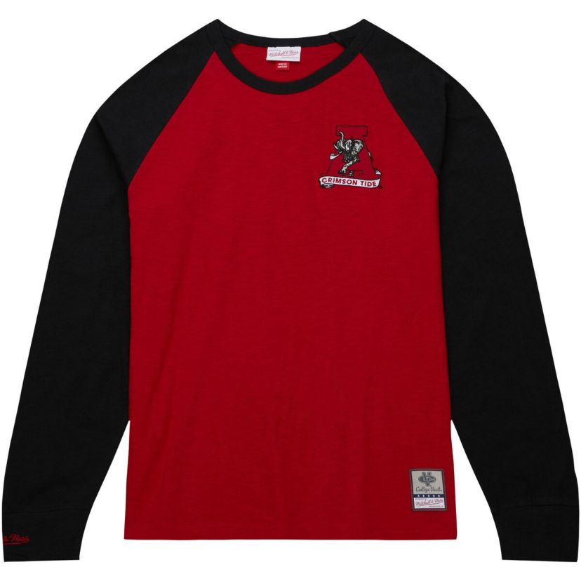 Alabama Crimson Tide NCAA Alabama Tide Legendary Slub Raglan Long Sleeve T-Shirt