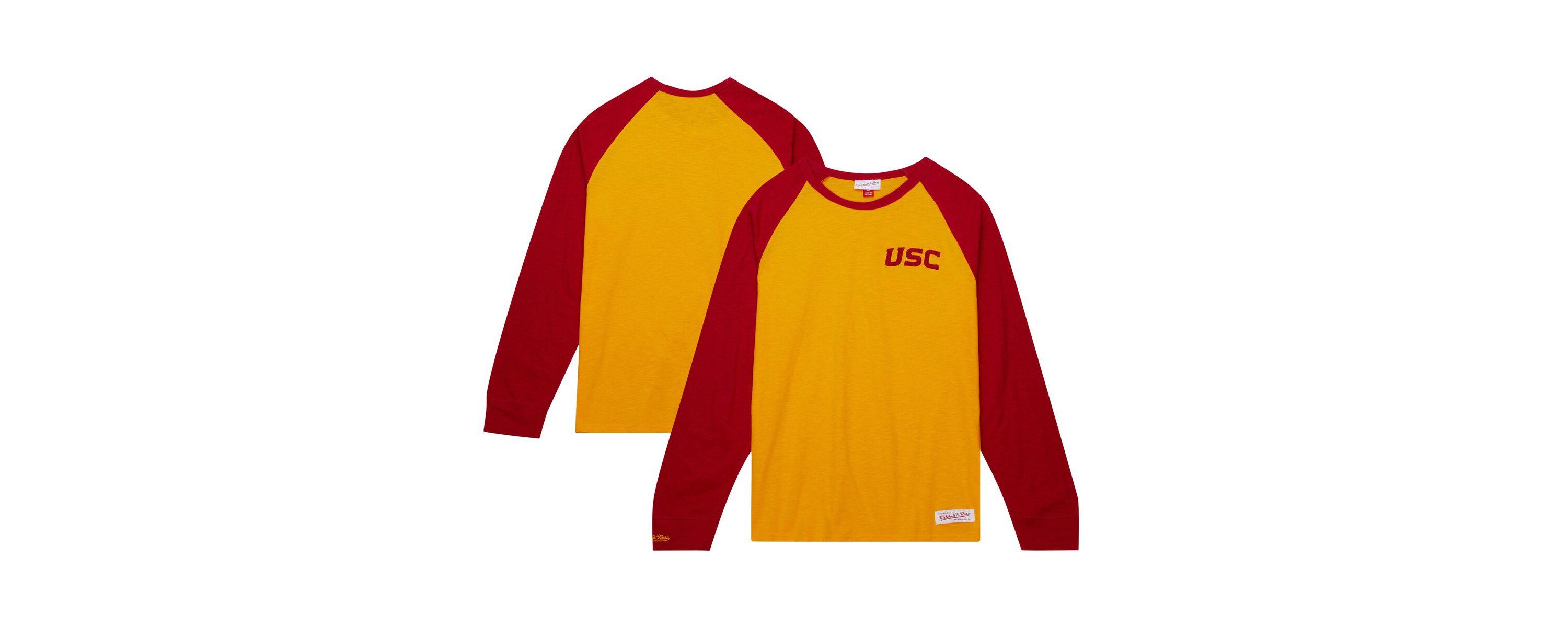 NCAA USC Trojans Legendary Slub Raglan Long Sleeve T-Shirt