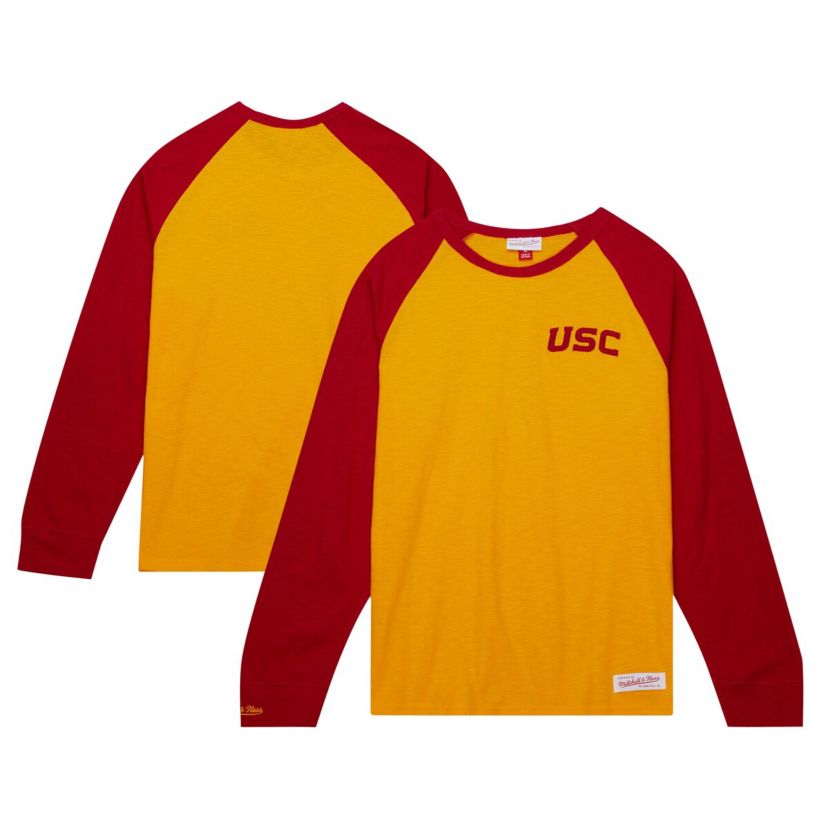 NCAA USC Trojans Legendary Slub Raglan Long Sleeve T-Shirt