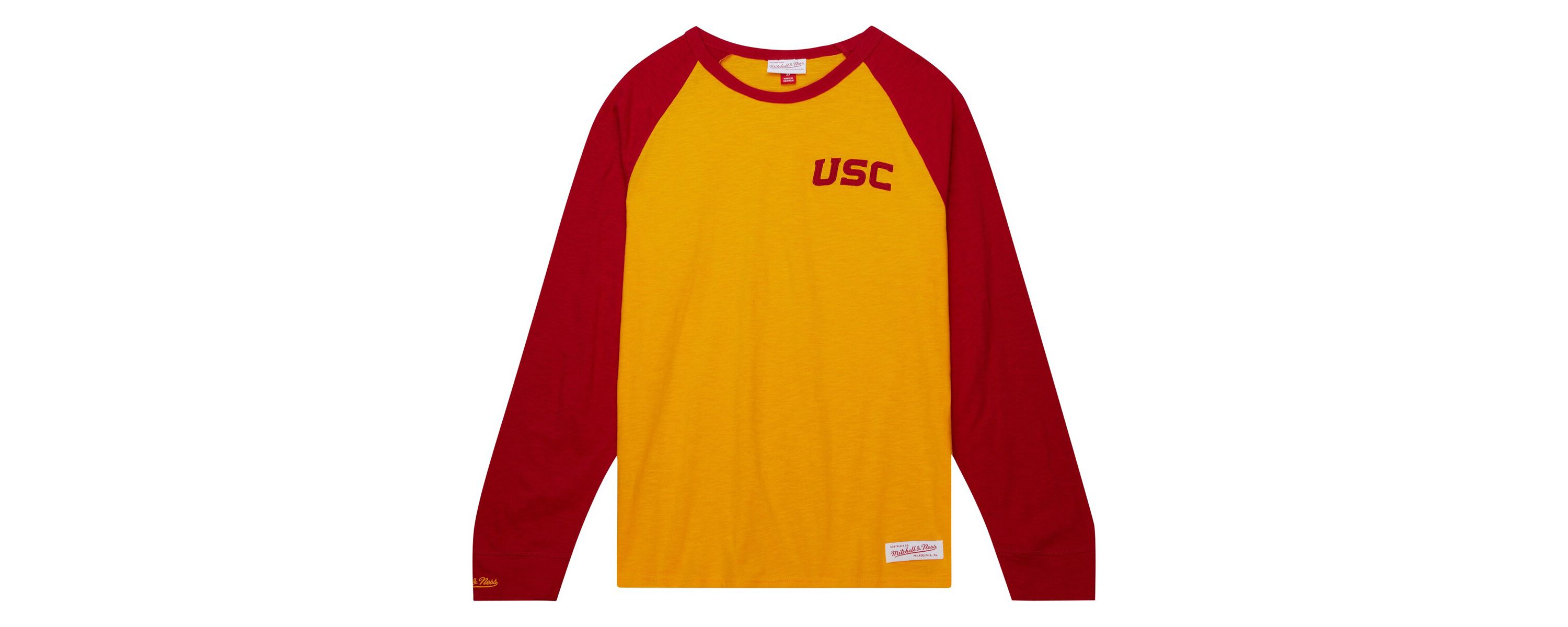 NCAA USC Trojans Legendary Slub Raglan Long Sleeve T-Shirt
