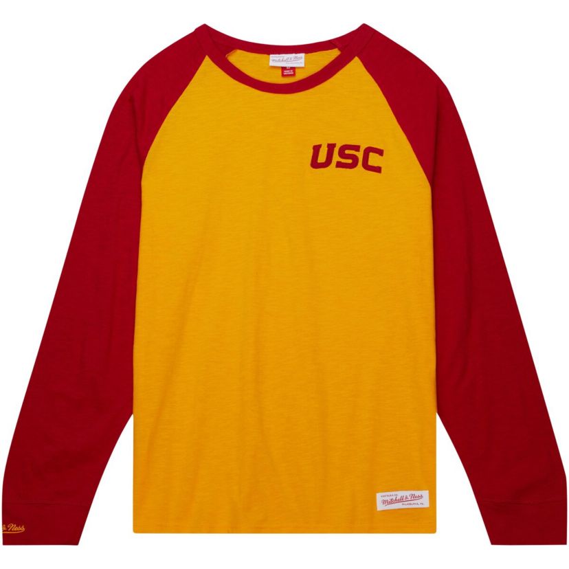 NCAA USC Trojans Legendary Slub Raglan Long Sleeve T-Shirt