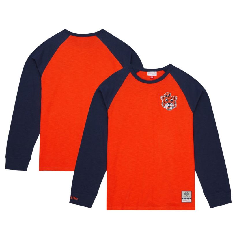 NCAA Auburn Tigers Legendary Slub Raglan Long Sleeve T-Shirt