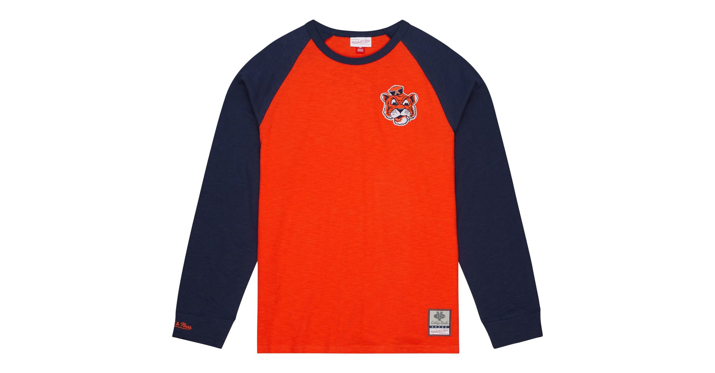 NCAA Auburn Tigers Legendary Slub Raglan Long Sleeve T-Shirt