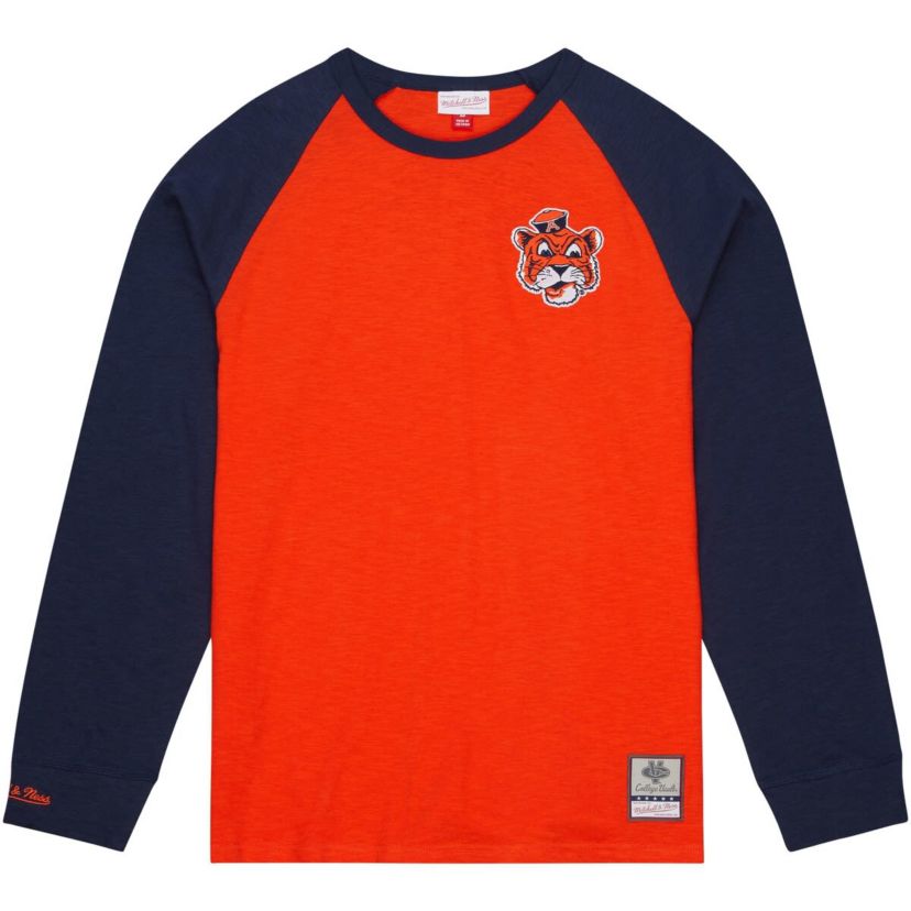 NCAA Auburn Tigers Legendary Slub Raglan Long Sleeve T-Shirt