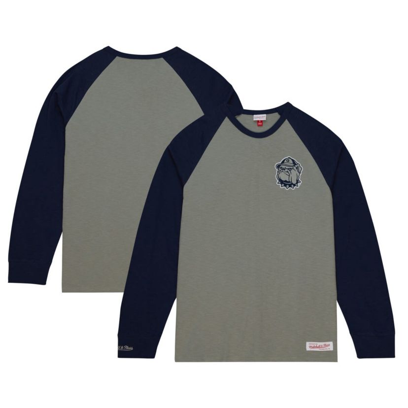 NCAA Georgetown Hoyas Legendary Slub Raglan Long Sleeve T-Shirt