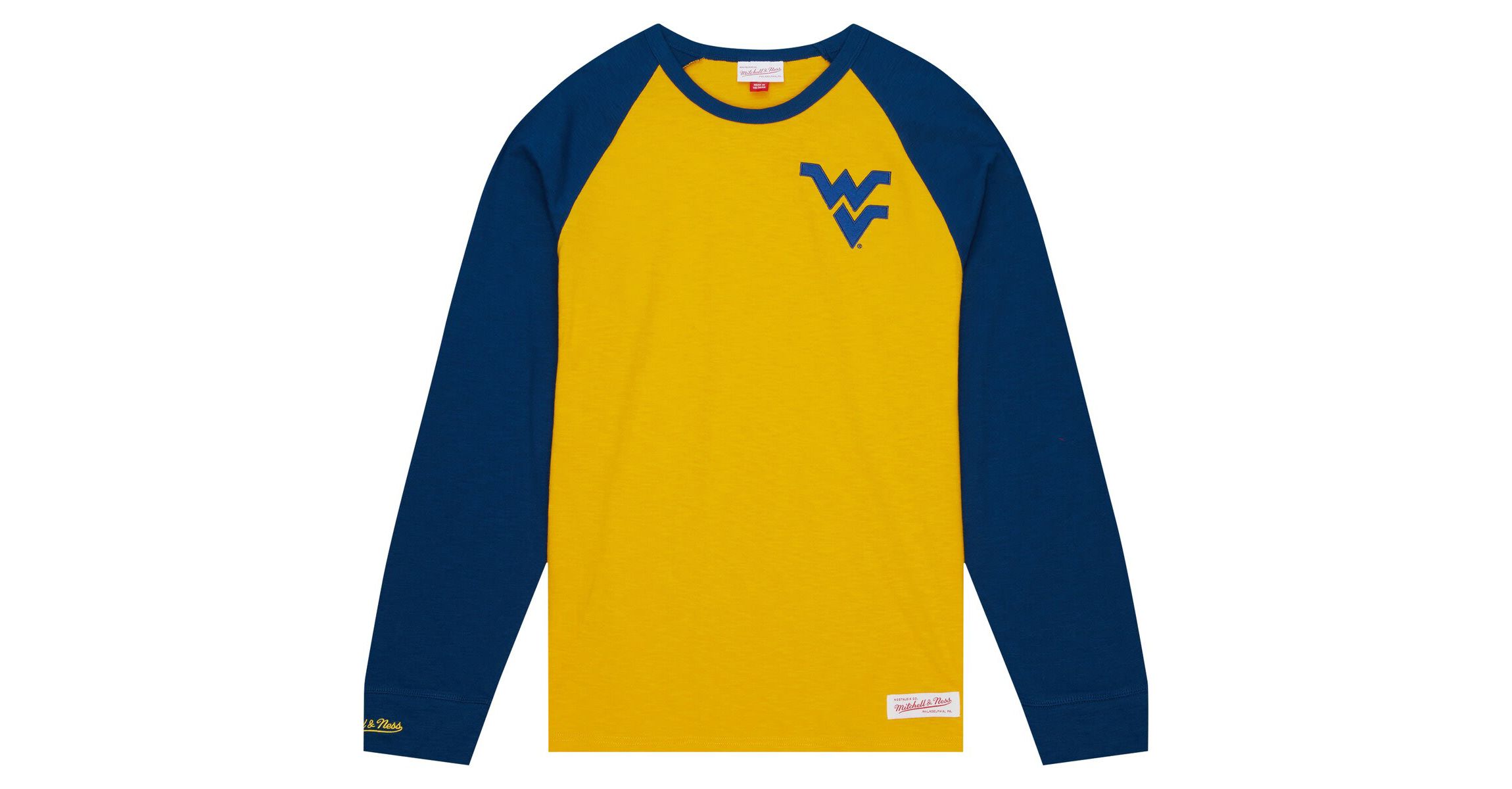 NCAA West Virginia Mountaineers Legendary Slub Raglan Long Sleeve T-Shirt