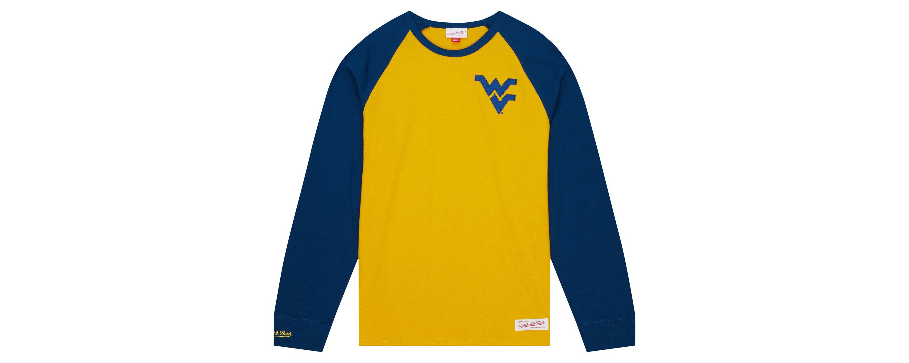 NCAA West Virginia Mountaineers Legendary Slub Raglan Long Sleeve T-Shirt